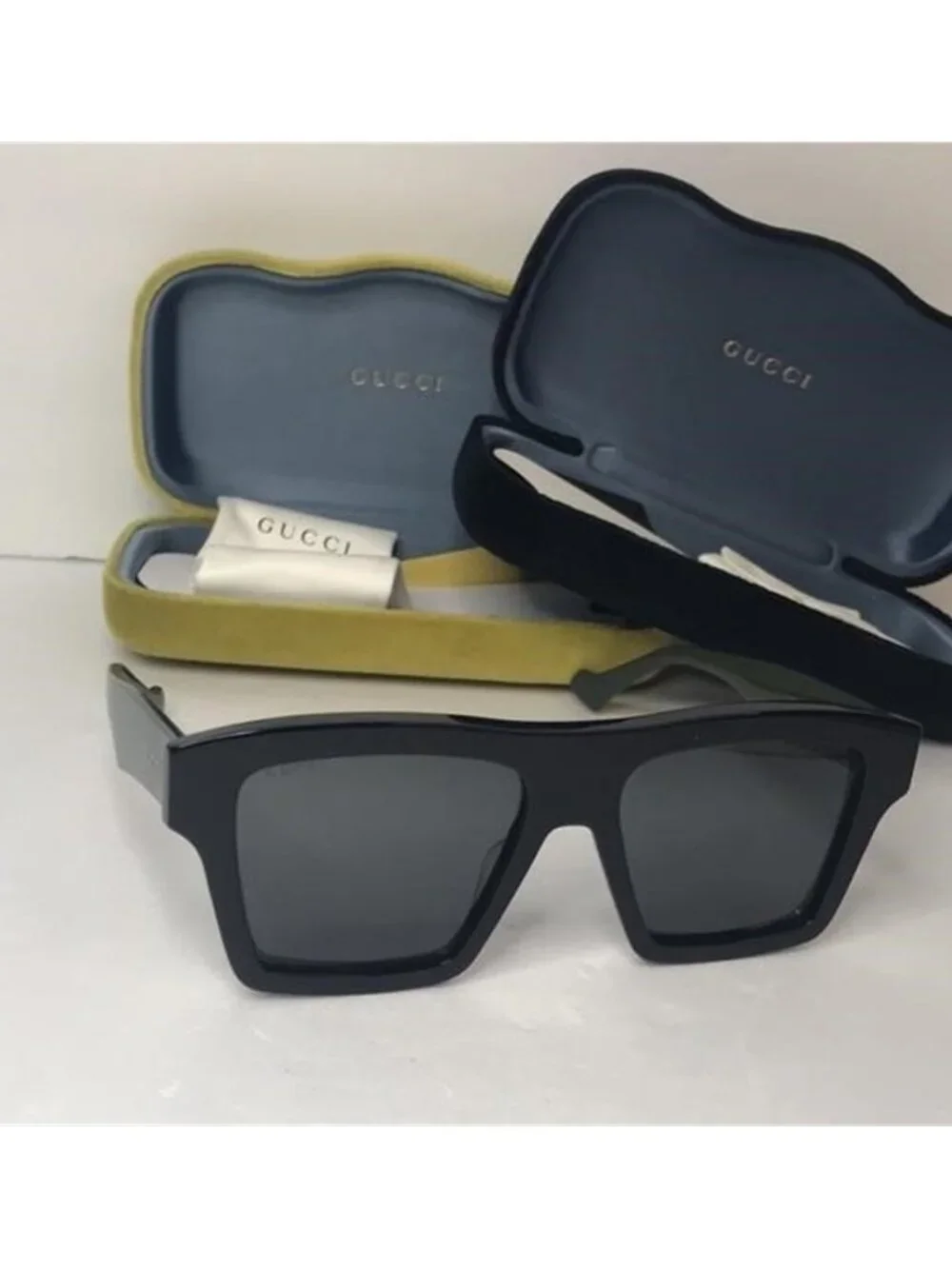 Authentic New Gucci GG0962S 009 Flattop Sunglasses